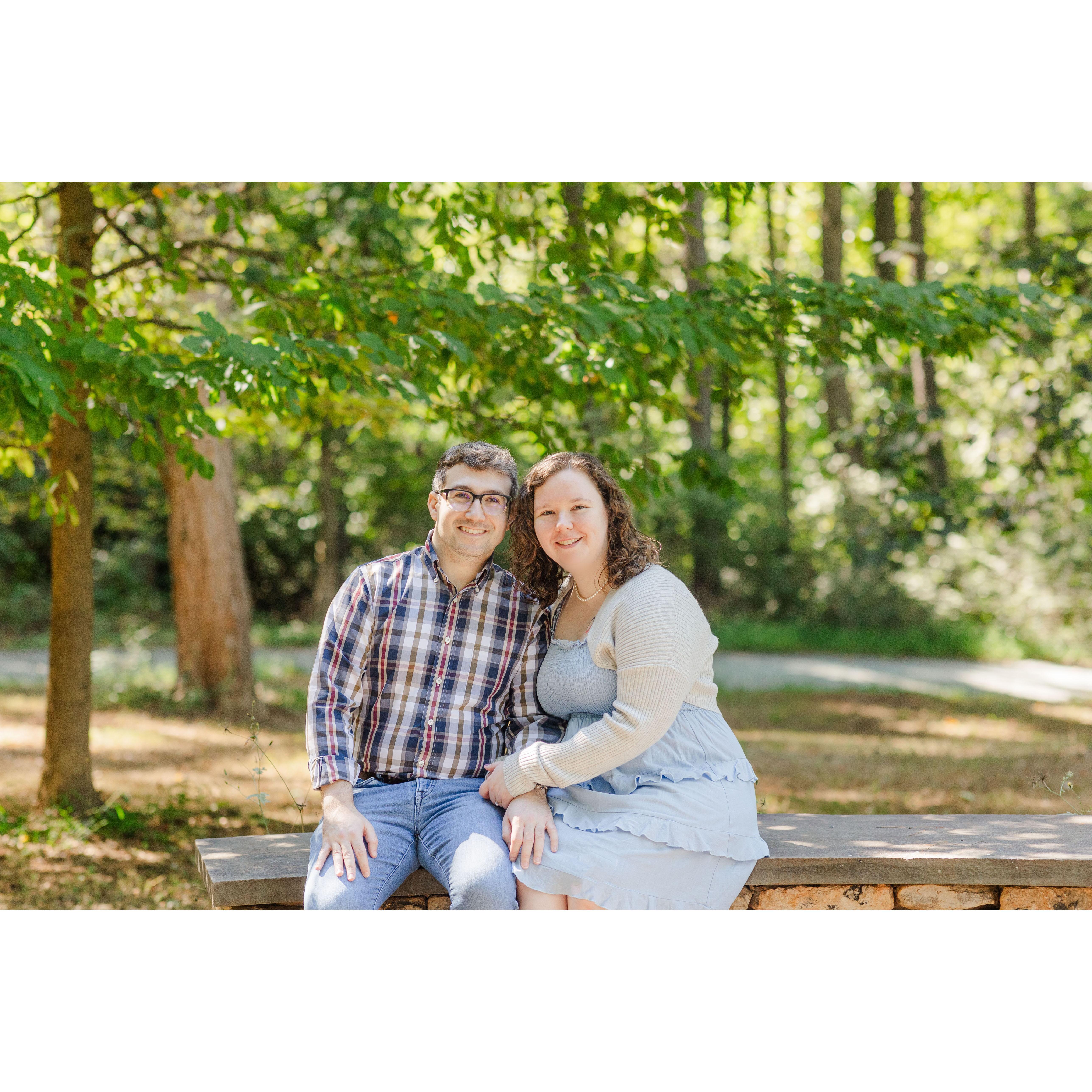 Engagement pictures at Carter Overlook in Charlottesville, VA!