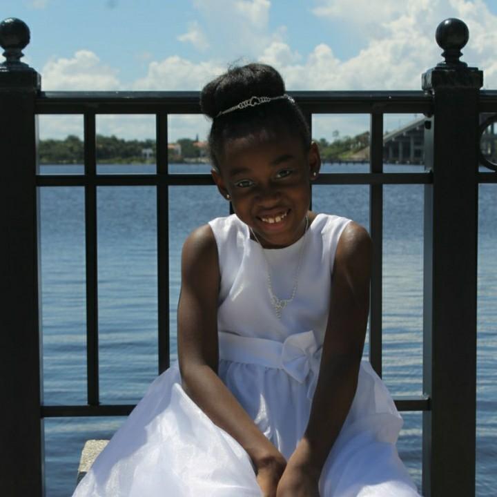 I assure you, she remains the everlasting Tinker Bell of Cuteness. We had to pay her in cookies to get her to smile. Chocolate Chip cookies. Gladly paid in full for this priceless beautiful picture.