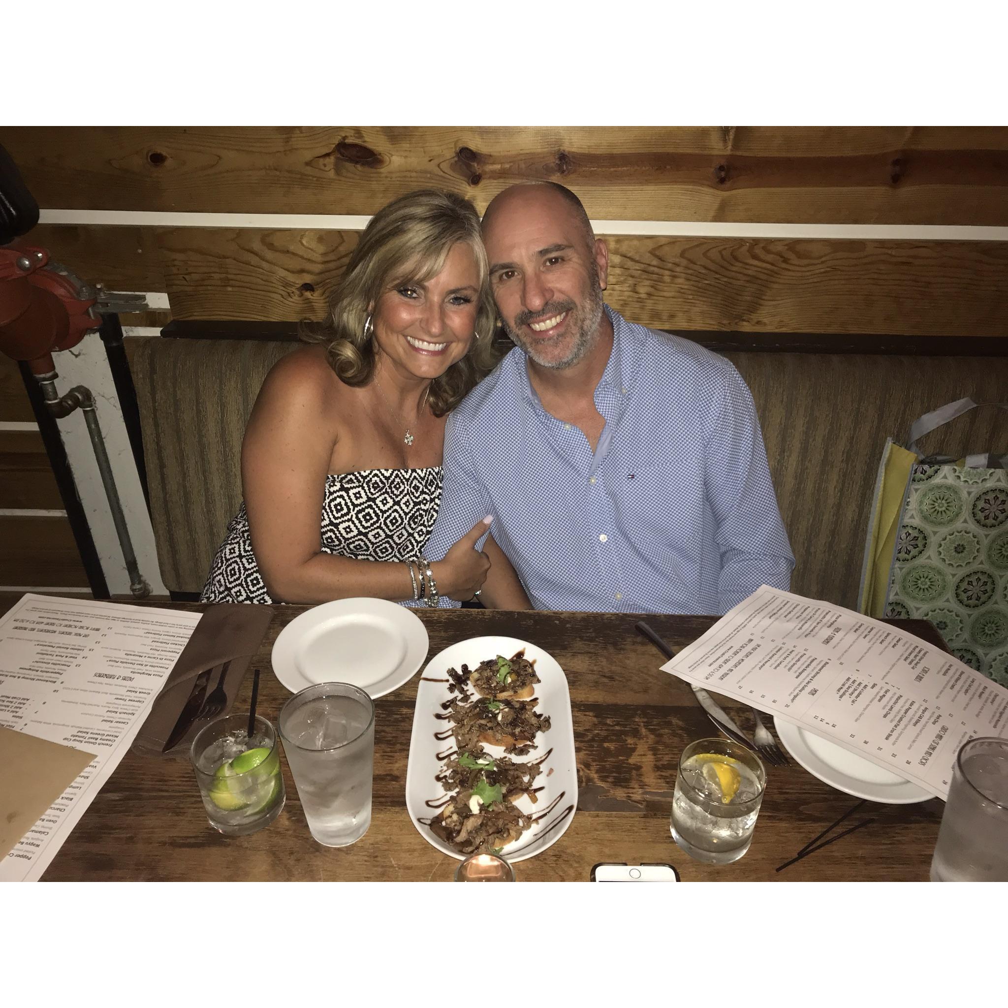 6-11-18 5 month anniversary @ Crudo