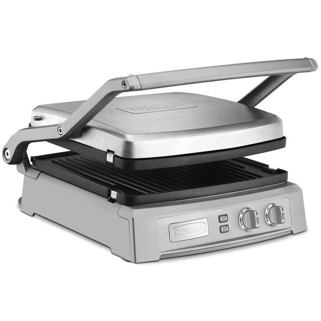 Cuisinart GR-150 Griddler Deluxe, Brushed Stainless