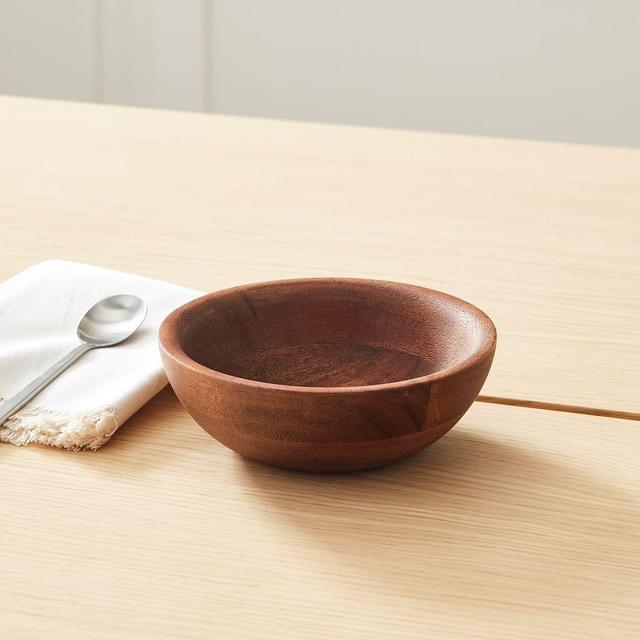 Clermont Wood Serveware Dip Bowl Each Acacia