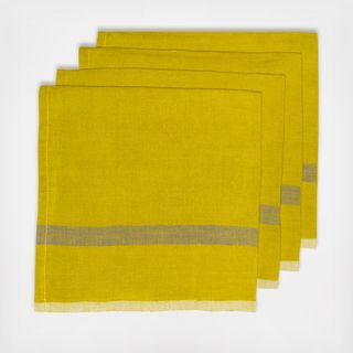 Laundered Linen Napkin, Set of 4