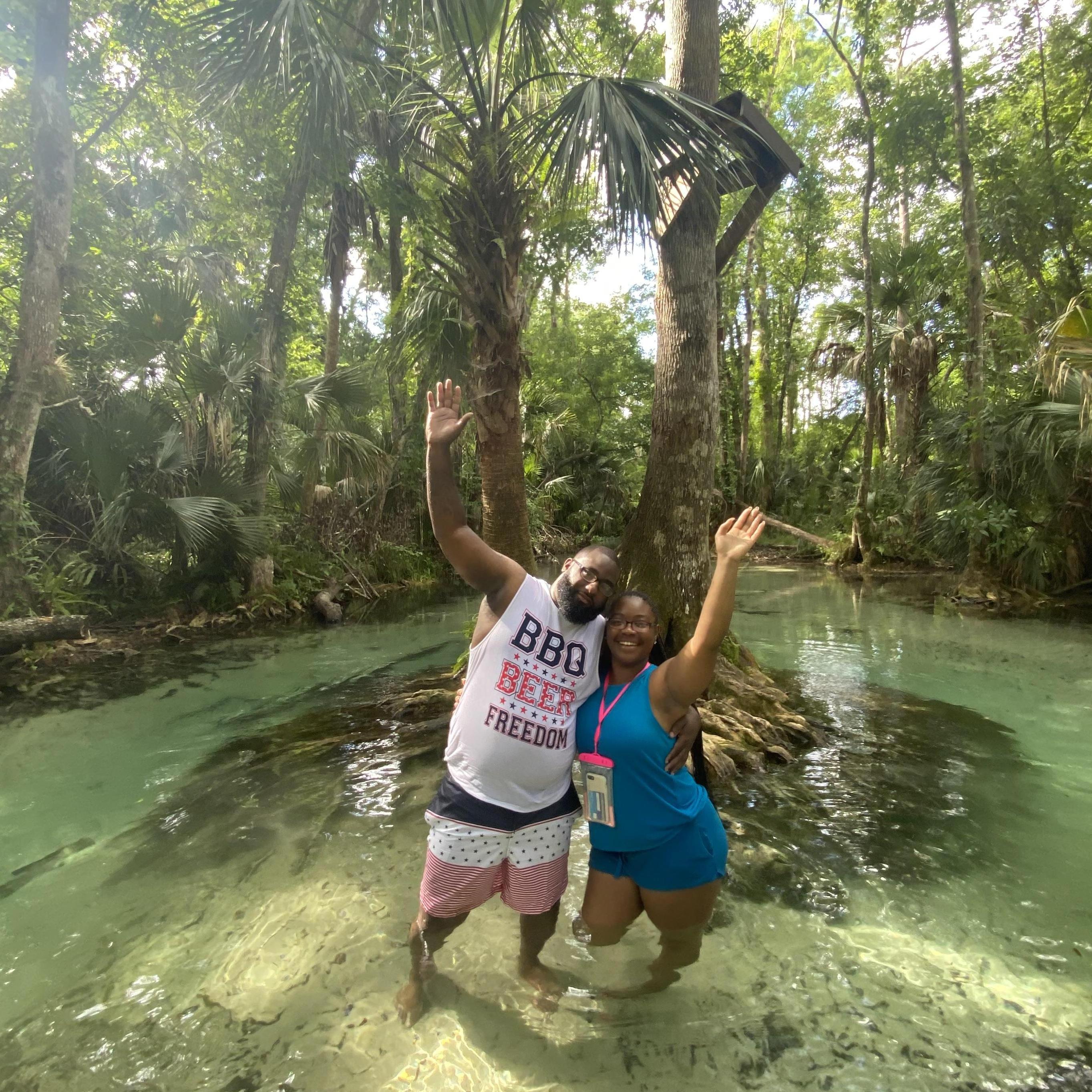 "Our First clear water Kayaking adventure)