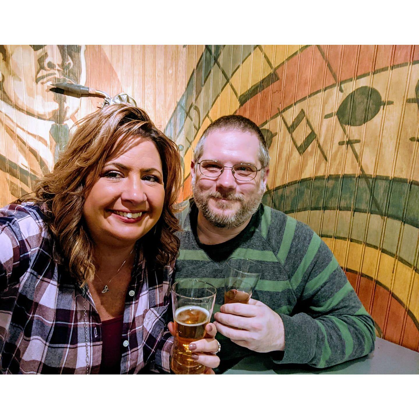 Our first photo taken together 11/2019