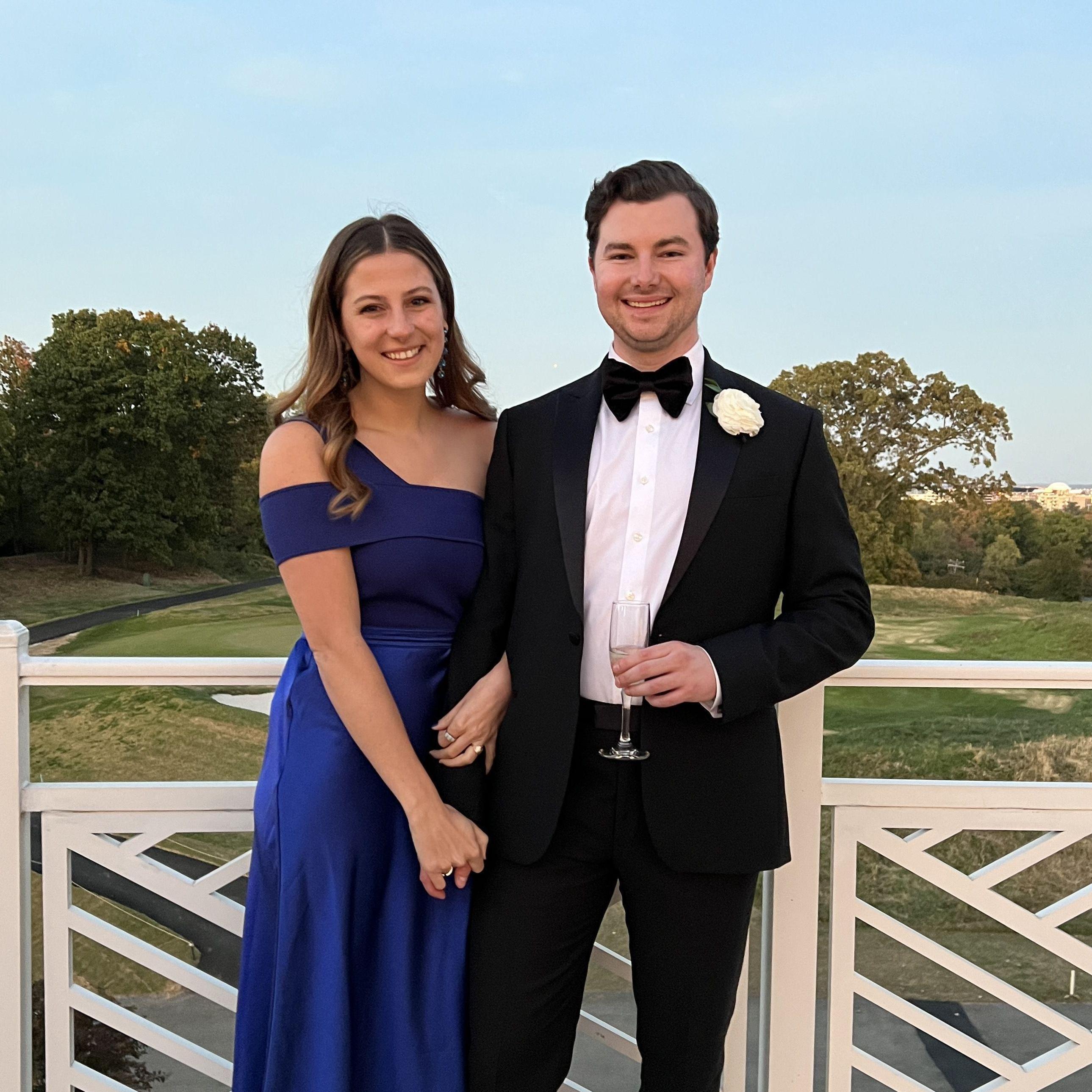 Charlie and Holly Mansfield's beautiful Virginia wedding in 2022.