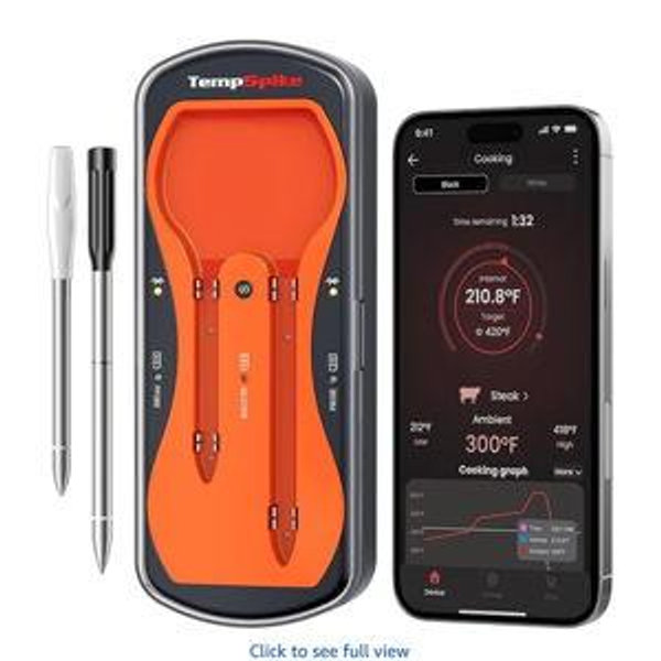ThermoPro 500ft Wireless Meat Thermometer for Cooking