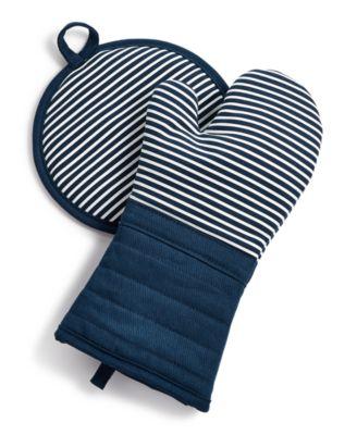 Martha Stewart Collection - Pot Holder & Oven Mitt Set, Created for Macy's