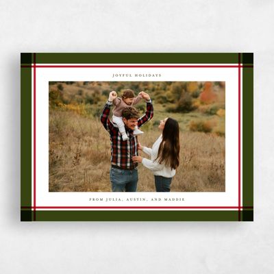Green Standard Holiday Card - Rockland