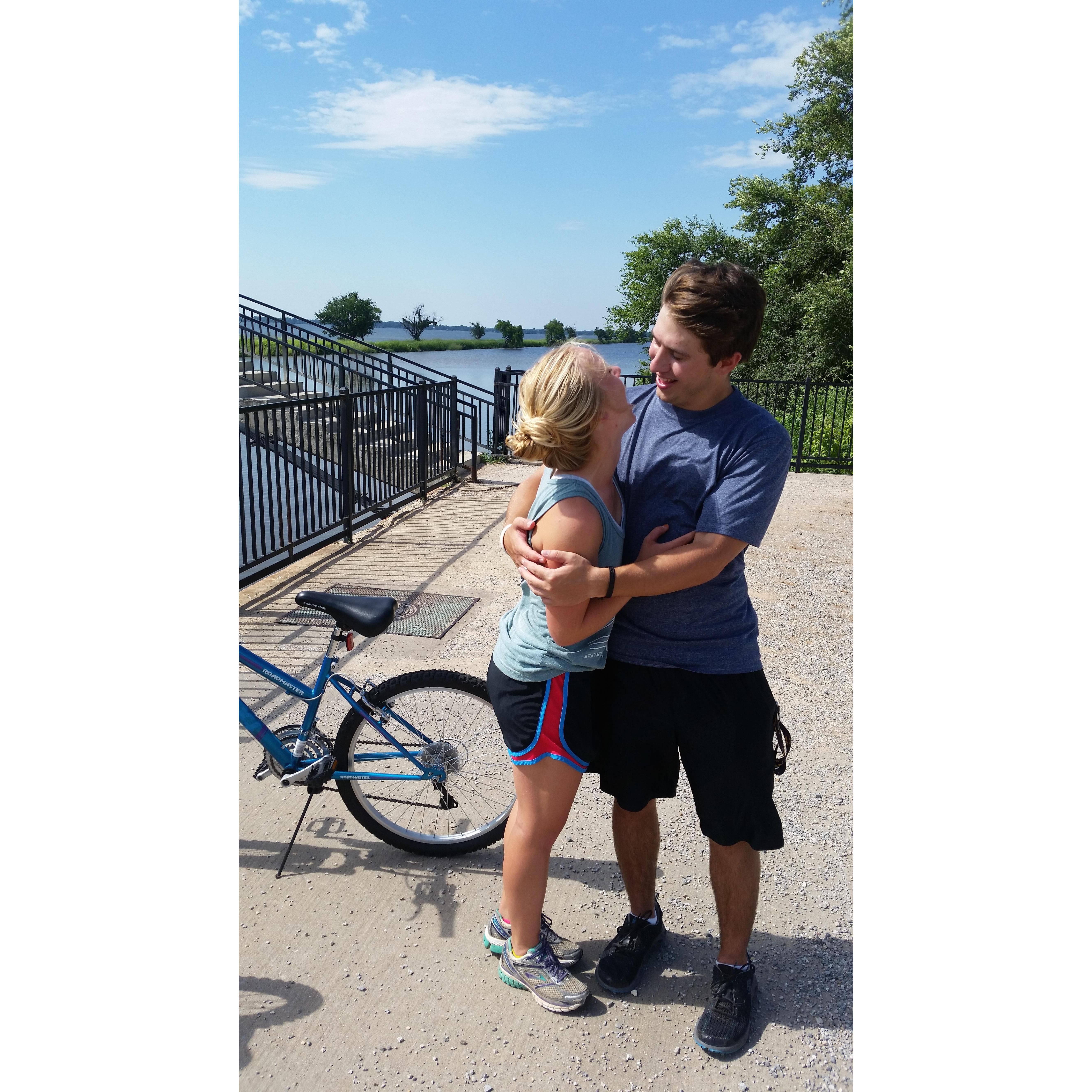 warm days and bike rides by the lake are our favorites!