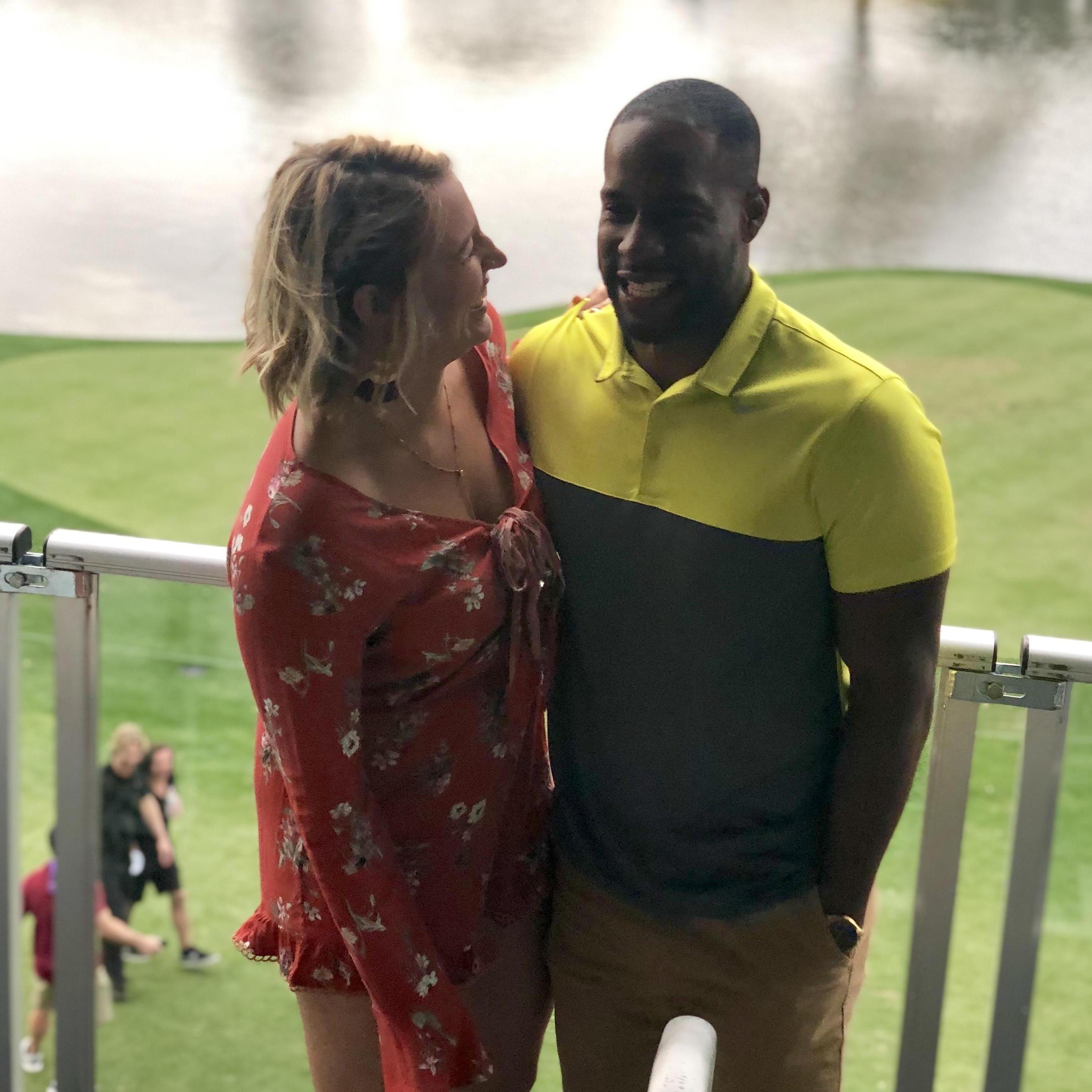 TPC is a tradition we like to celebrate as it was the place for our first picture.  This photo was taken back in 2019
