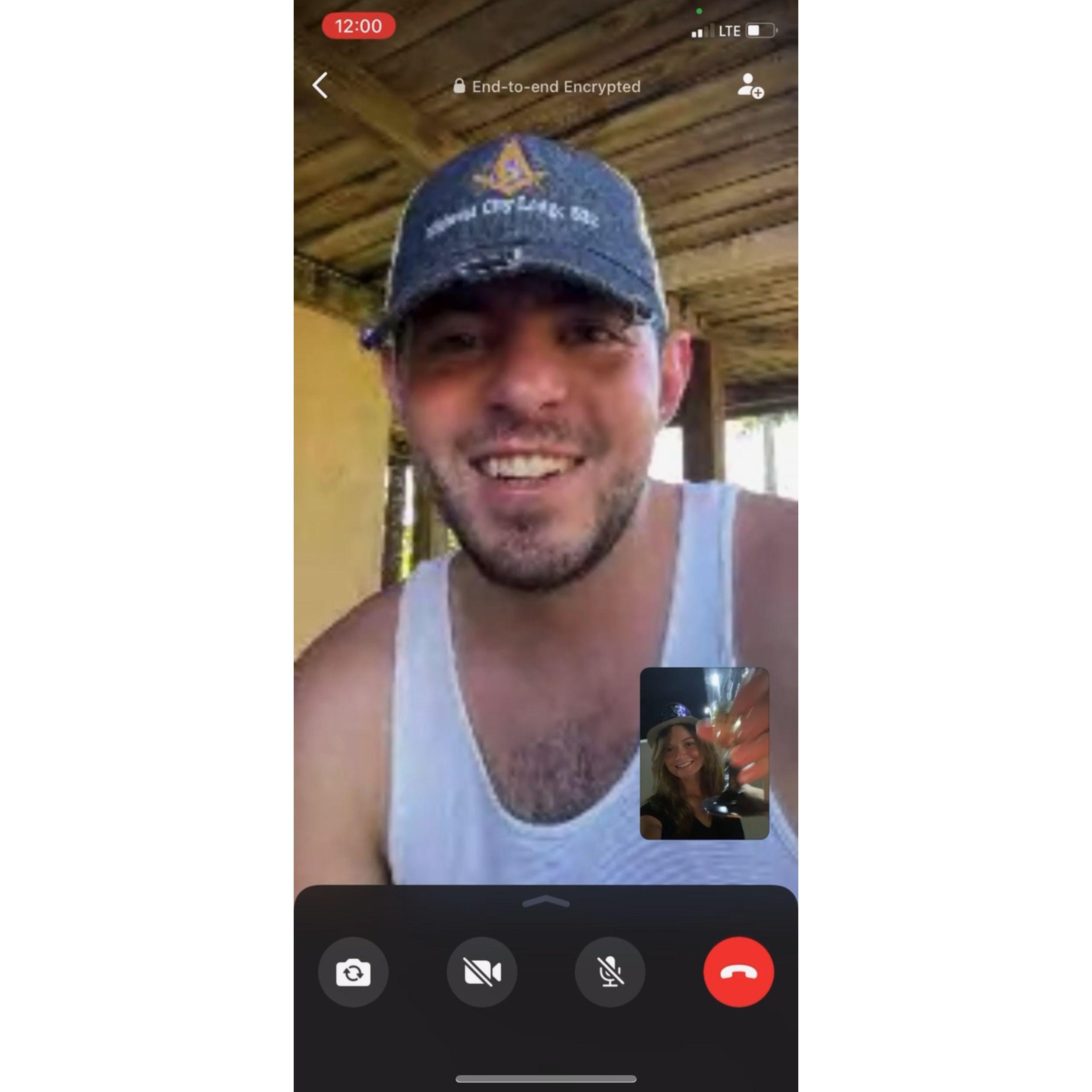 The first time I said "I love you" while she was overseas during a New Years phone call. Dec 31, 2021