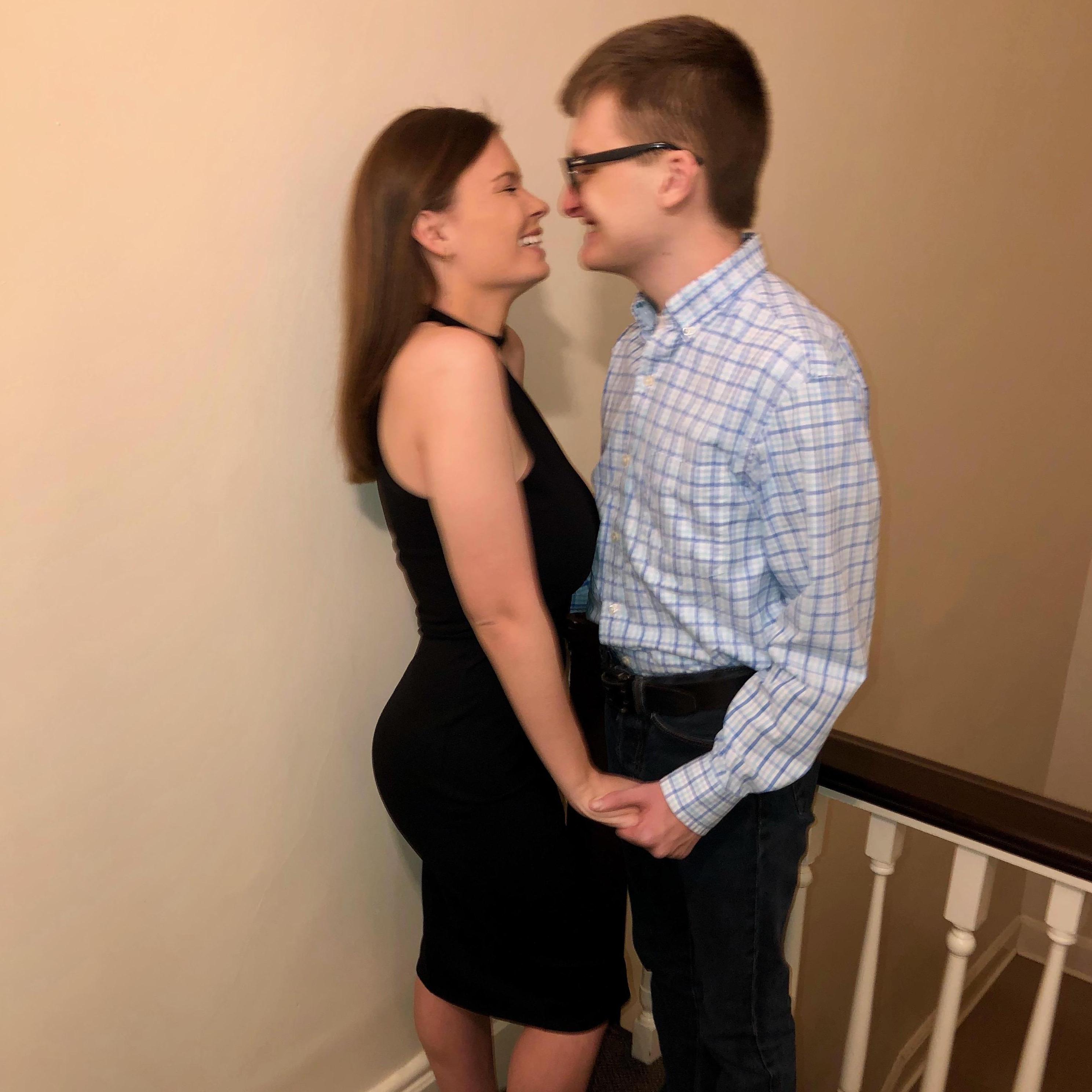 Celebrating one year together (Feb 2019)