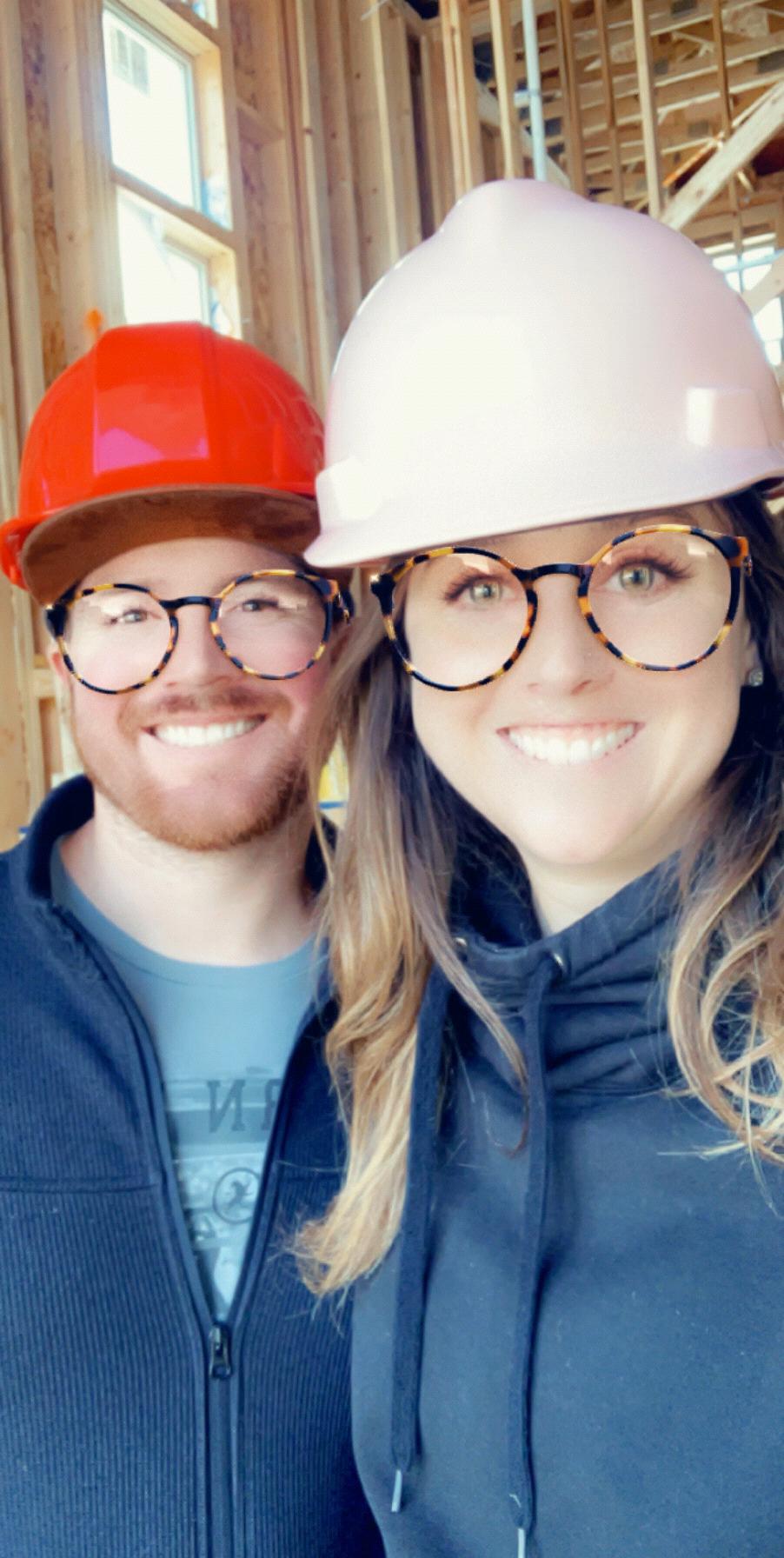 Our first walk through at our house 🏡❤️