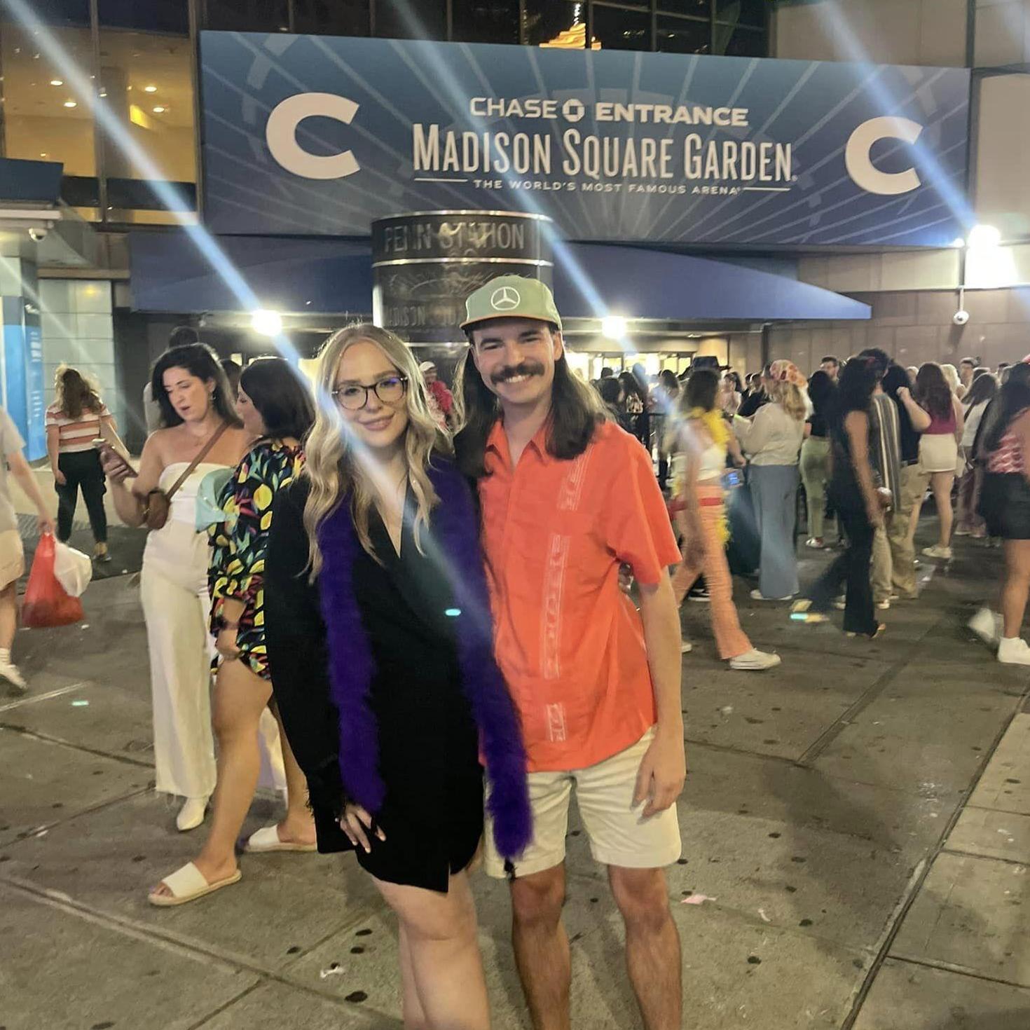 Harry Styles at Madison Square Garden in NYC 2022