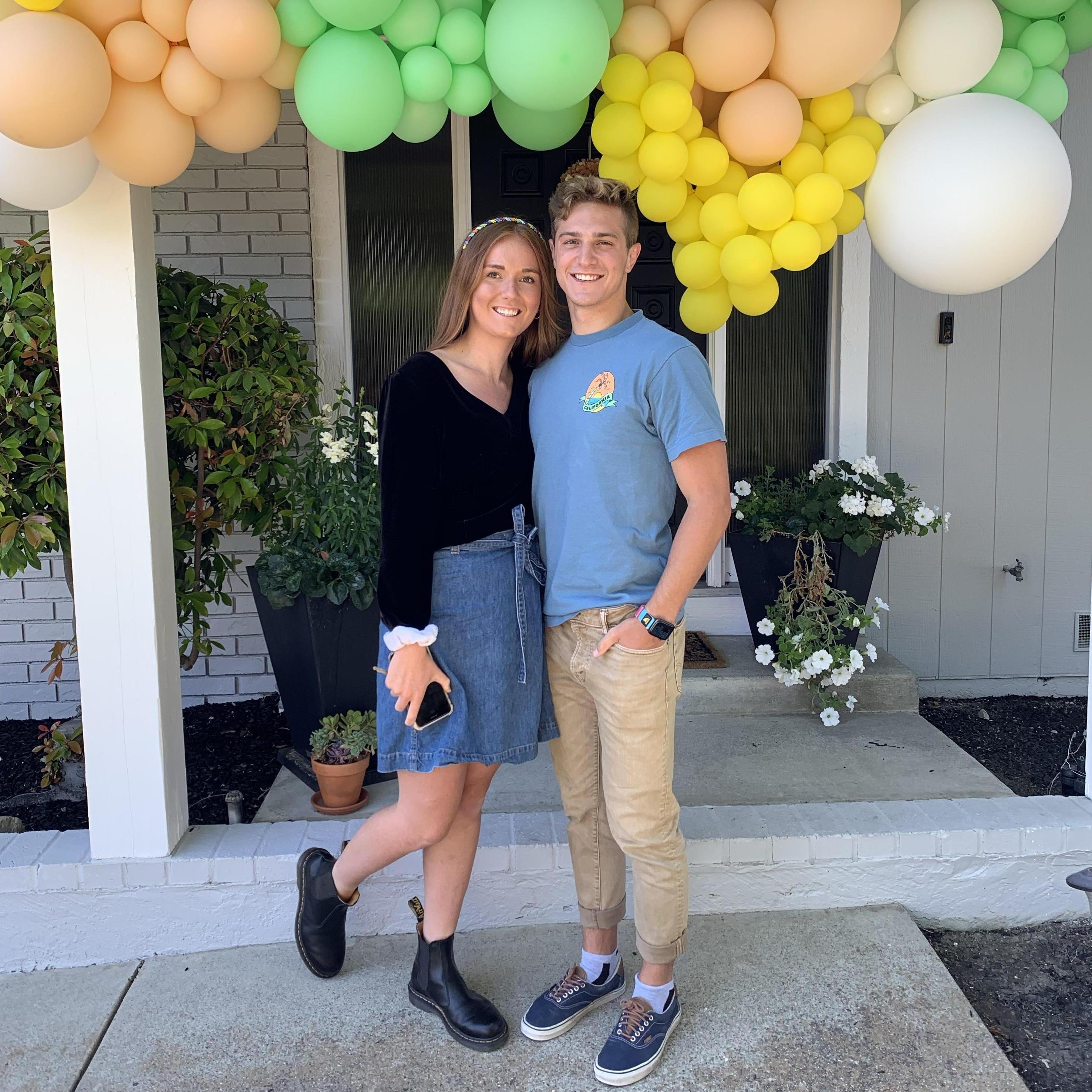 Preston flew out to California to surprise Haleigh for her 21st!