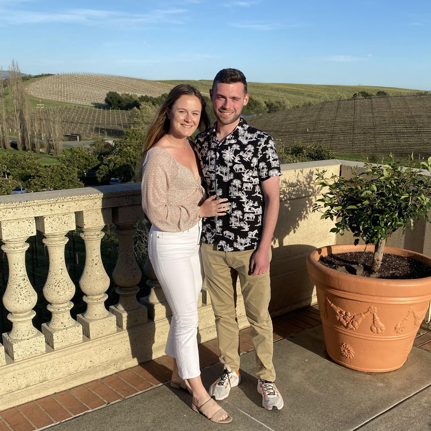 Our first trip to Napa... where we would eventually get engaged