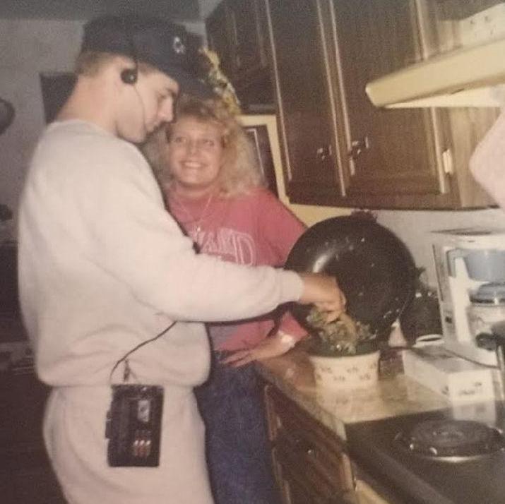 Chef Michael in the kitchen