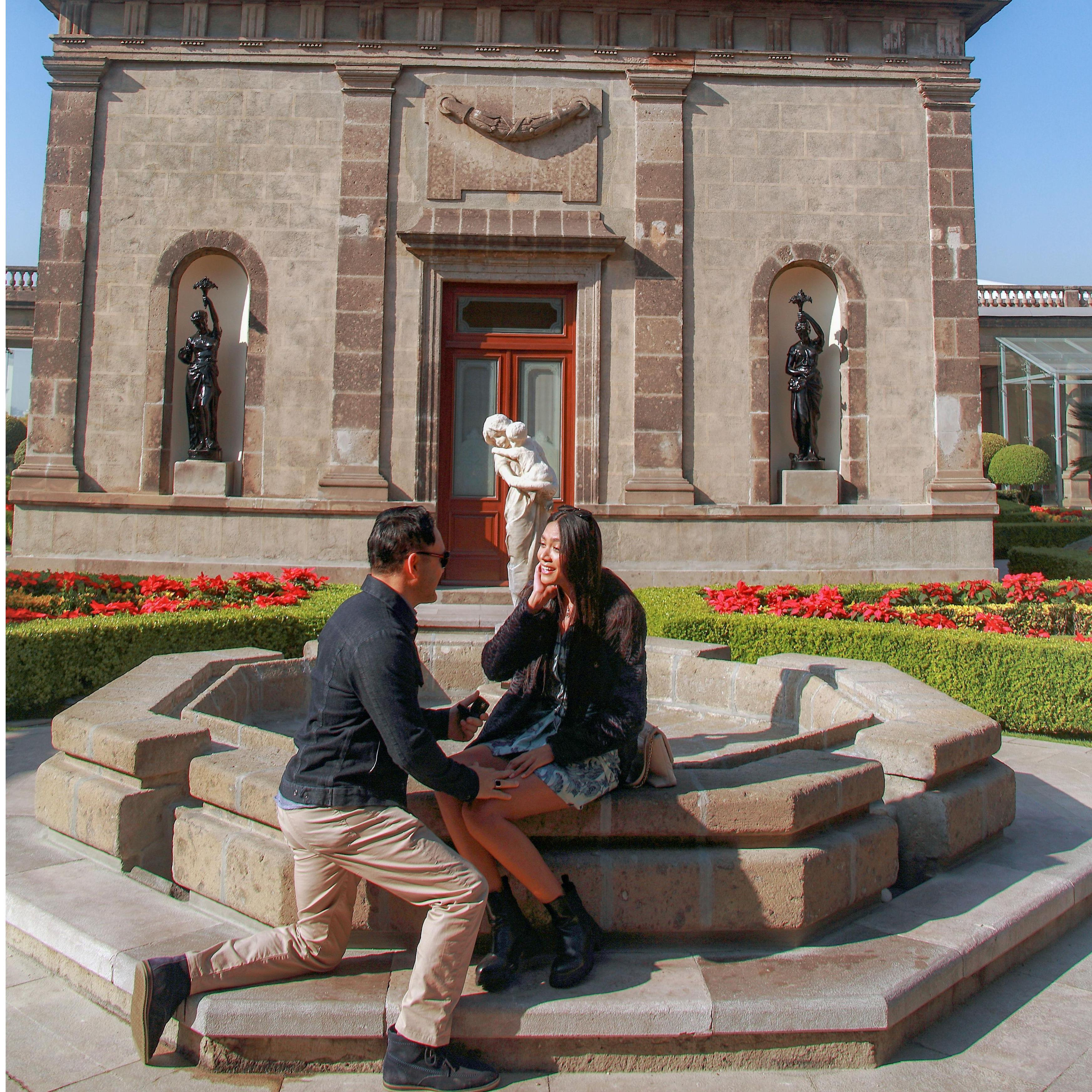 El día de la propuesta de matrimonio, estábamos muy felices. 10/12/22