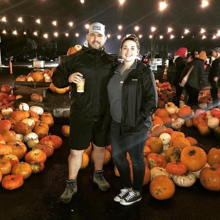 10-26-2018. This picture was the start of my 24th birthday weekend at a pumpkin patch and haunted corn maze. I didn't know then that this date would be my wedding anniversary!