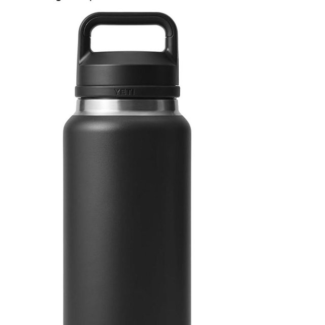 YETI Rambler 36 oz Bottle, Vacuum Insulated, Leakproof, Stainless Steel with Chug Cap