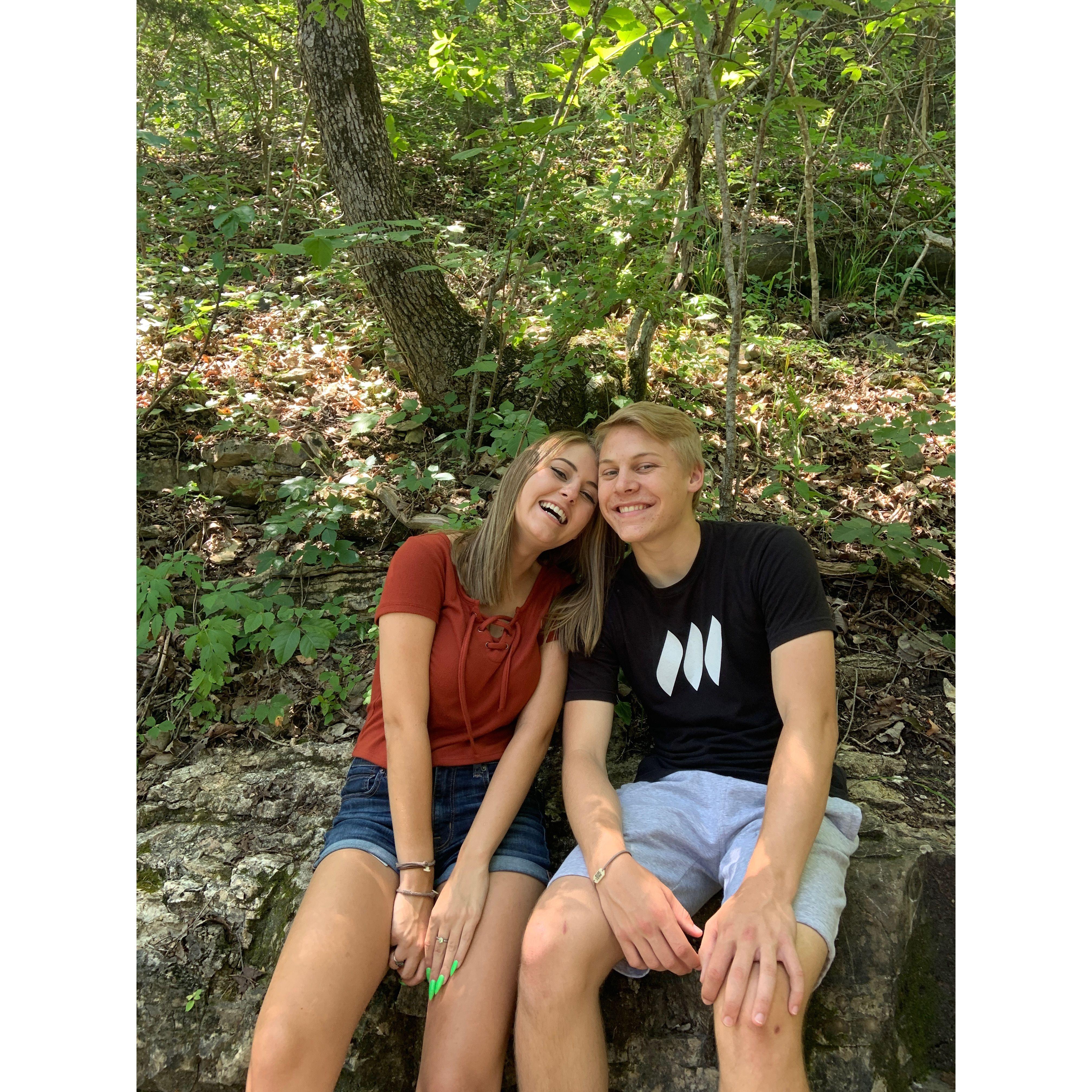 our first trip to Branson together