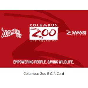 Columbus Zoo Gift Card for Individual Plus Membership