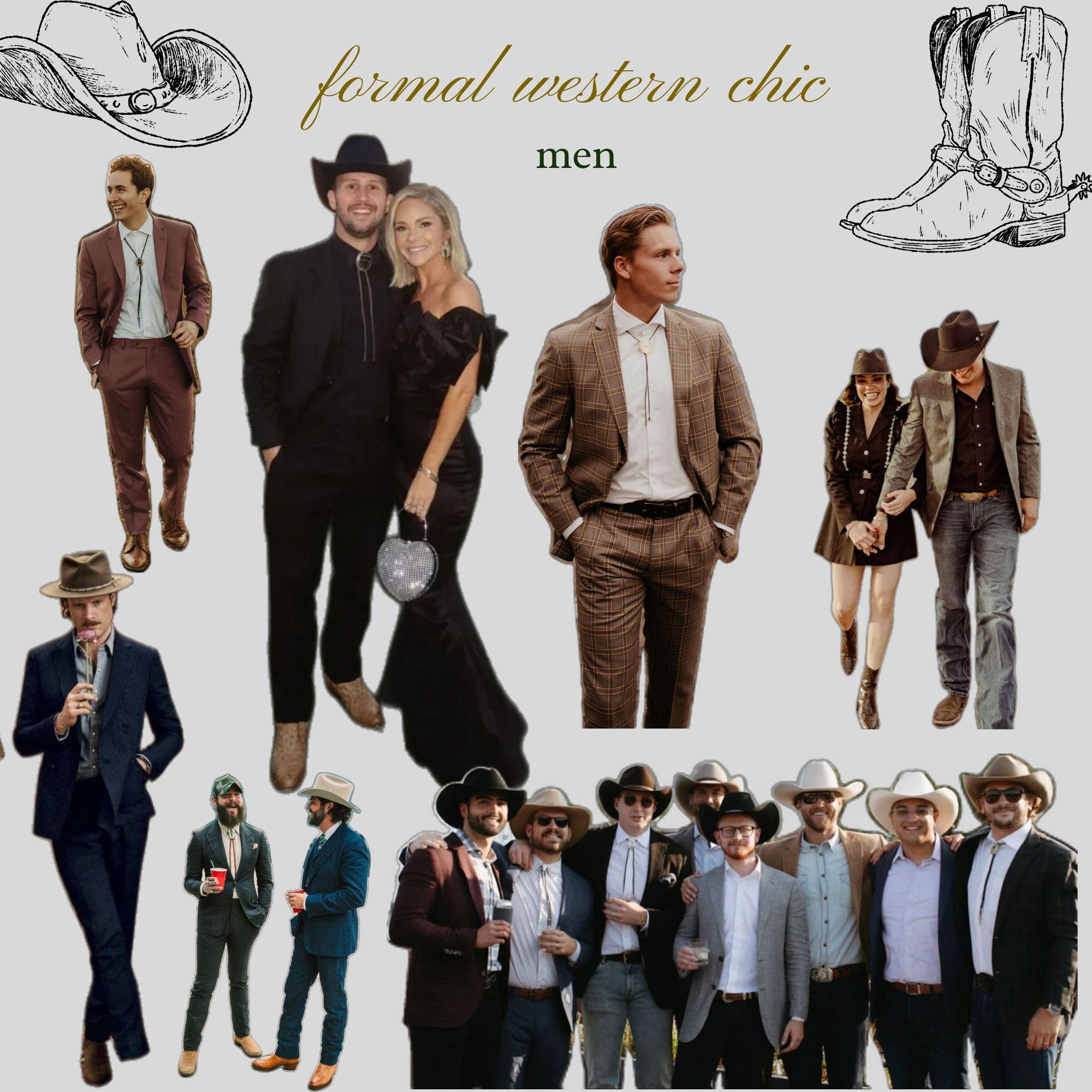 Western Chic Formal - Men