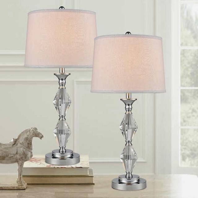 Arthur Crystal Table Lamp, 2-pack - Costco