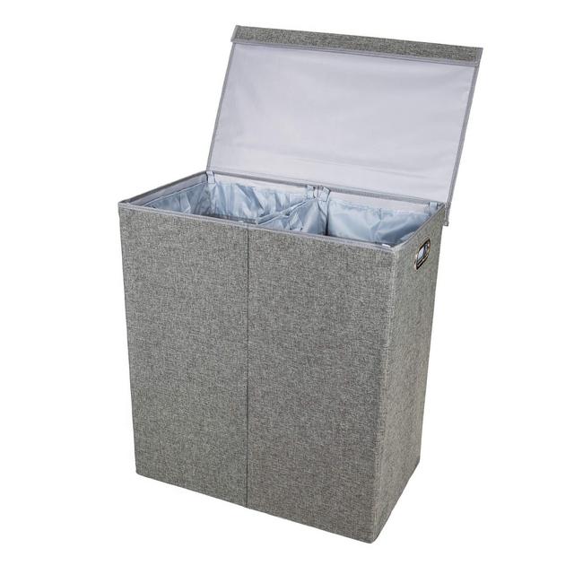 Simple Haus Designs Double Laundry Hamper