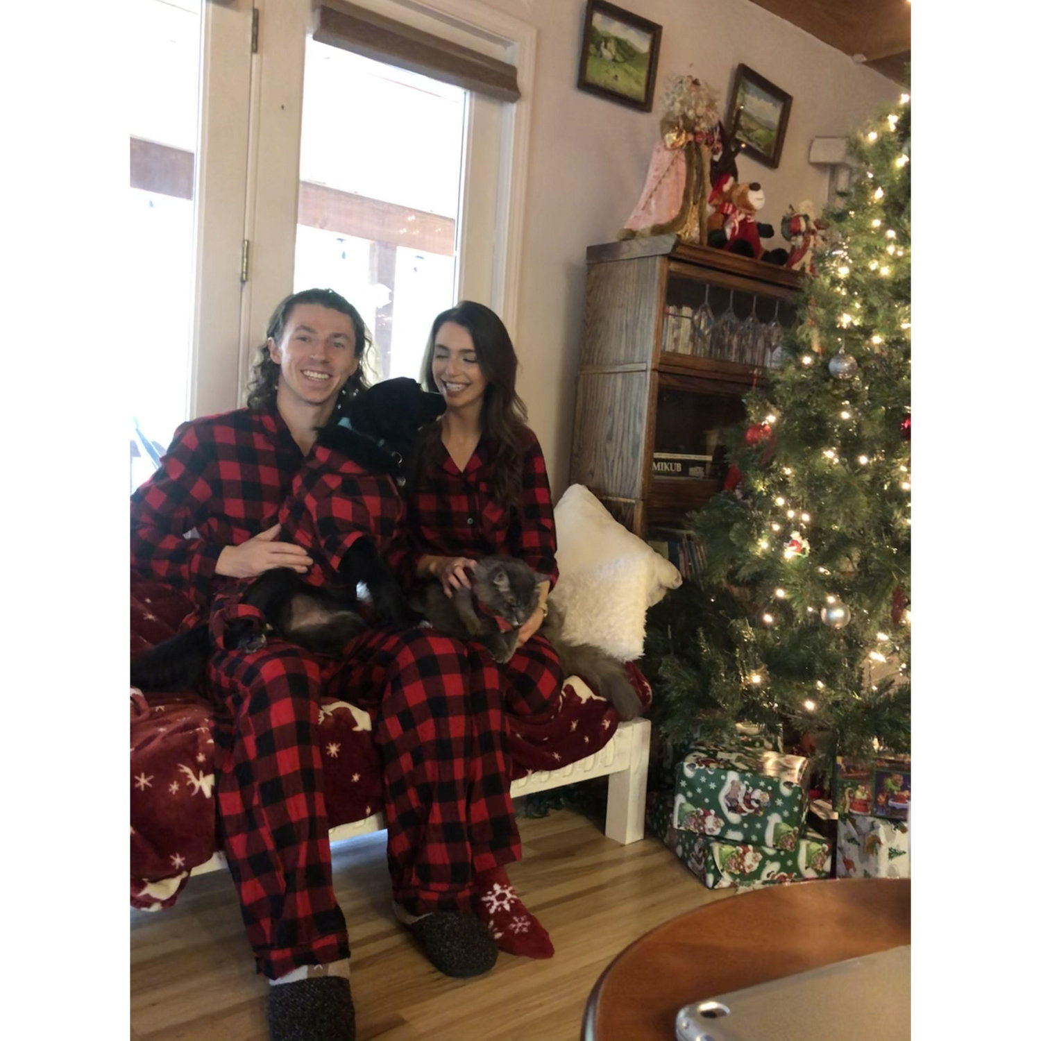 Christmas at the cabin