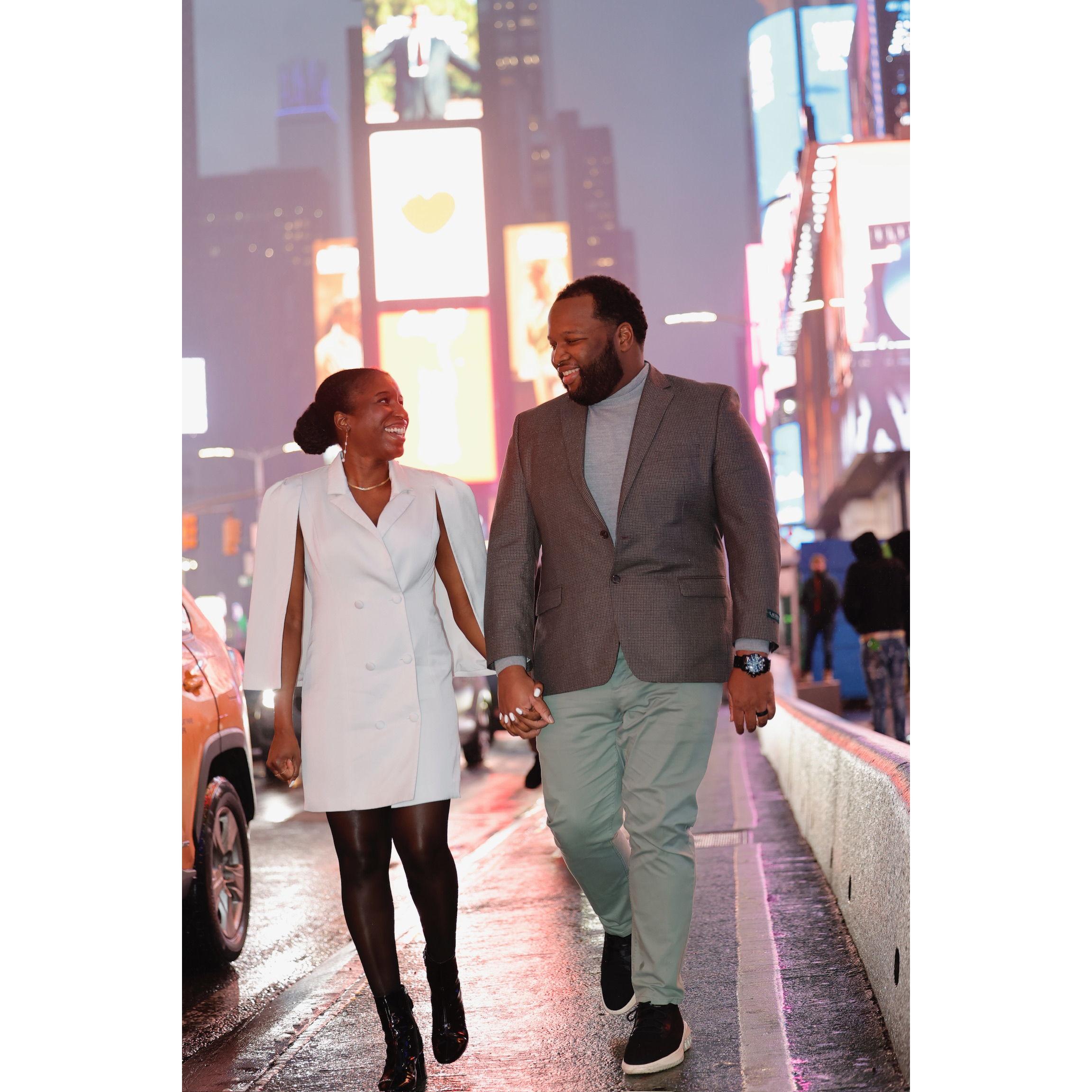 Engagement Photos in TSQ