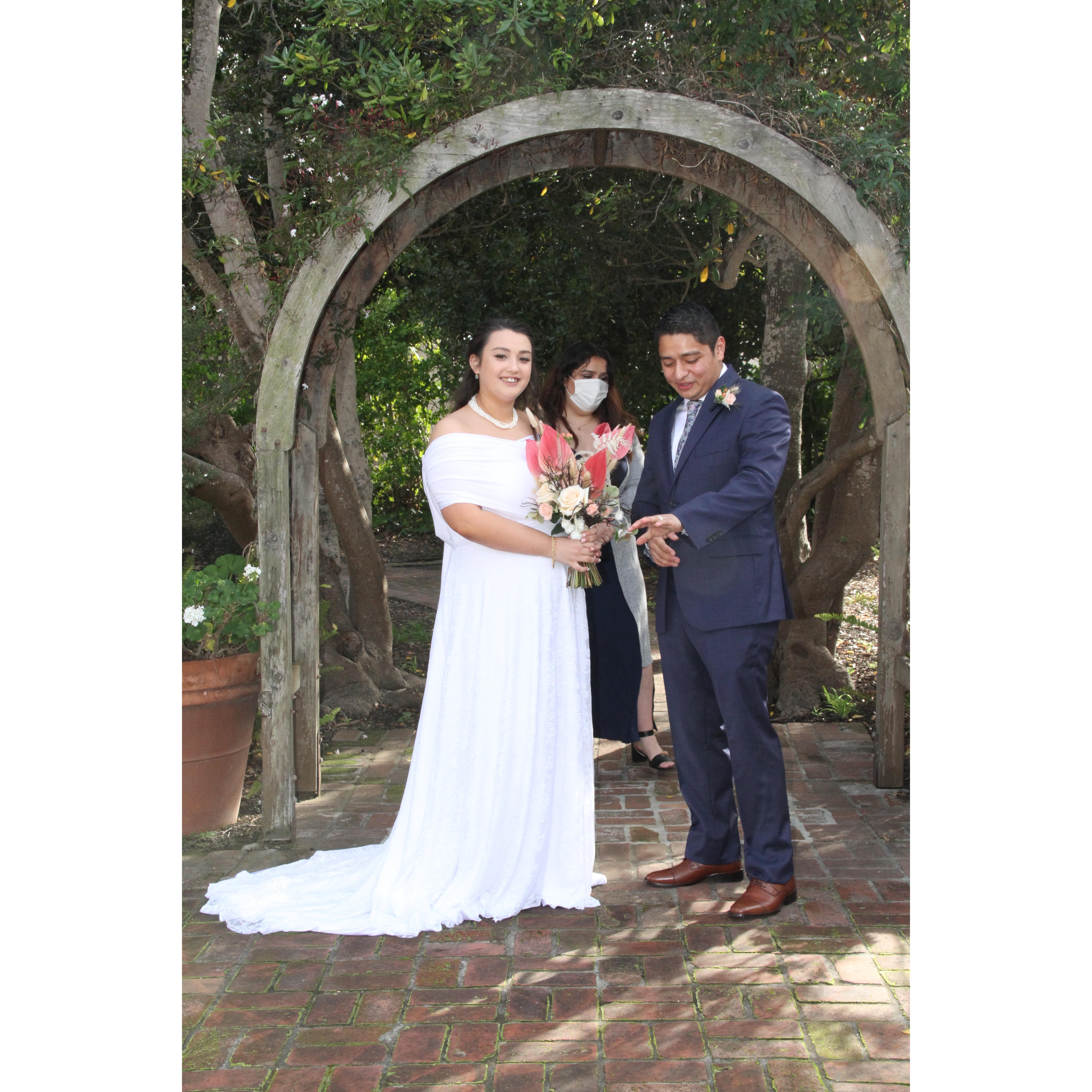 Groom: 'Woah, I'm married!"