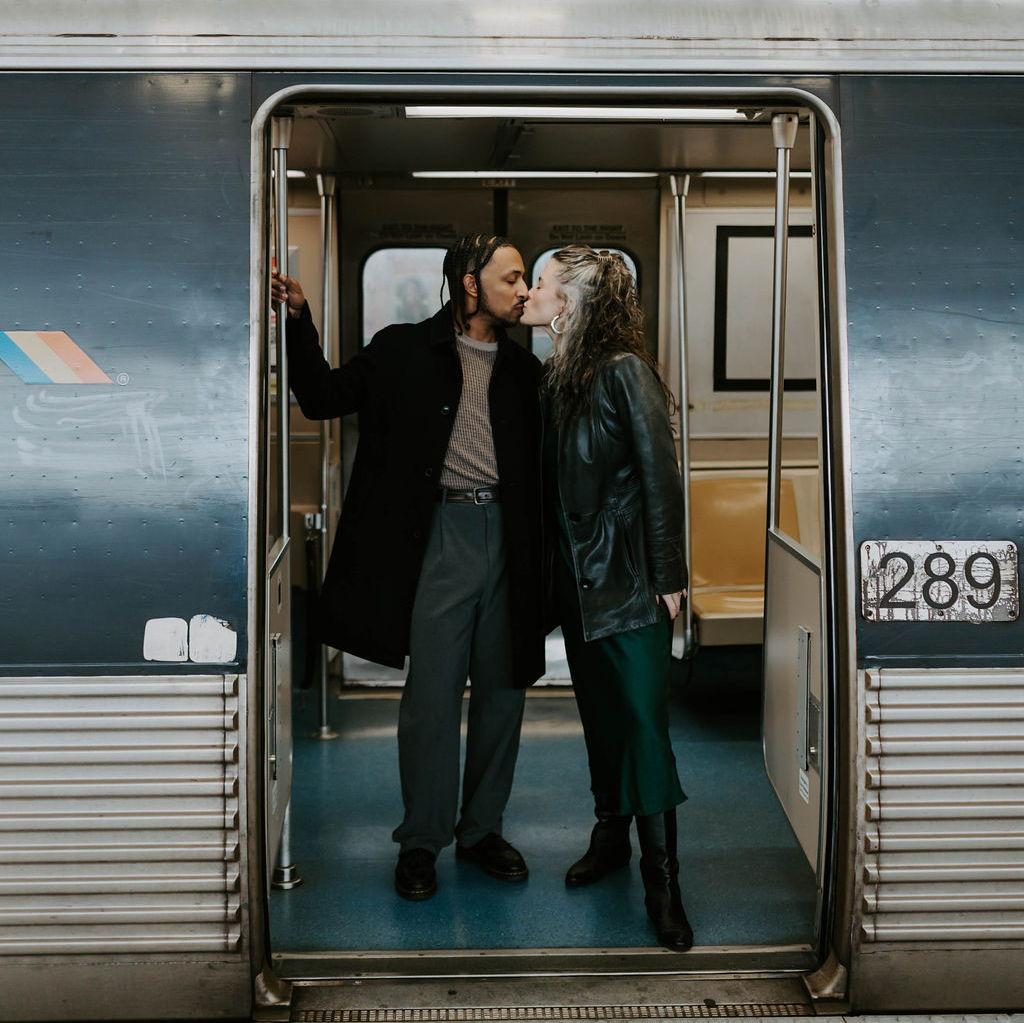 From our engagement photoshoot!