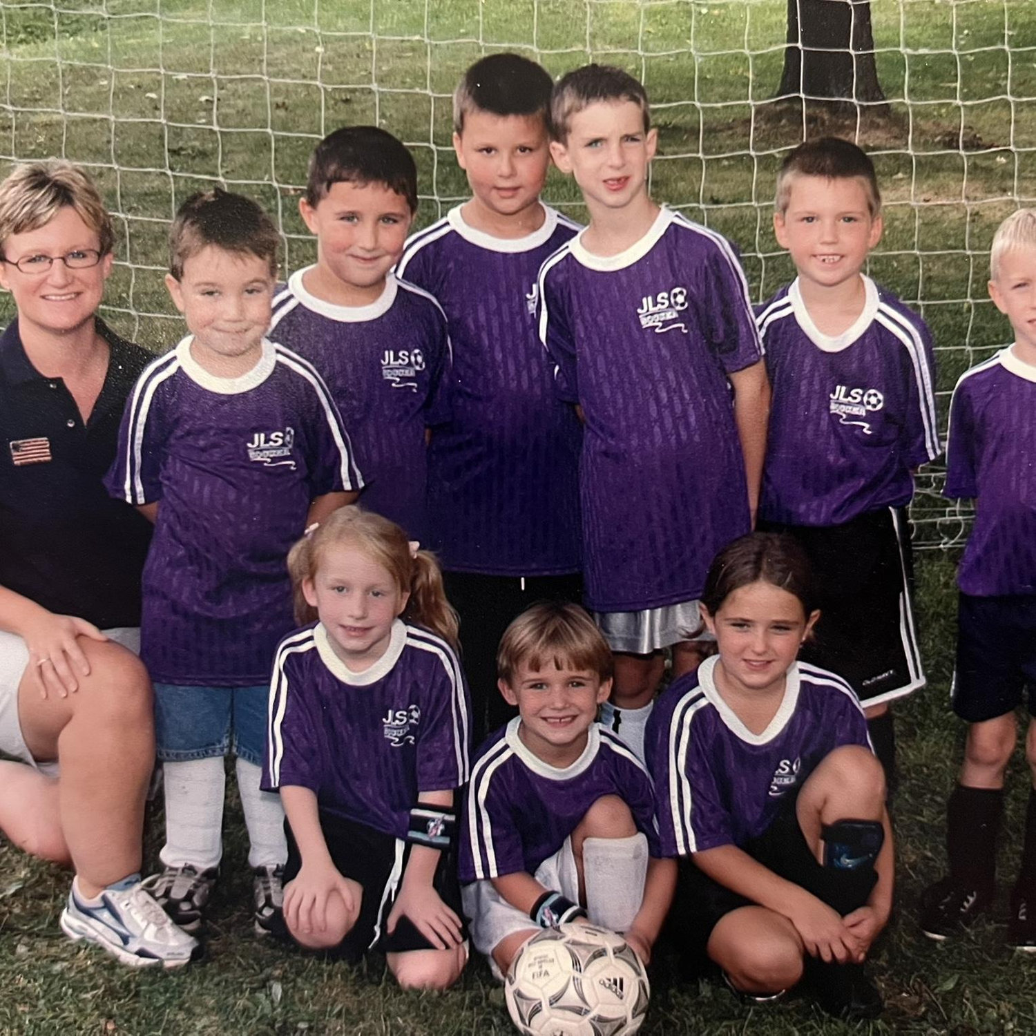 Youth soccer teammates! See if you can spot Lyndee and Riley!