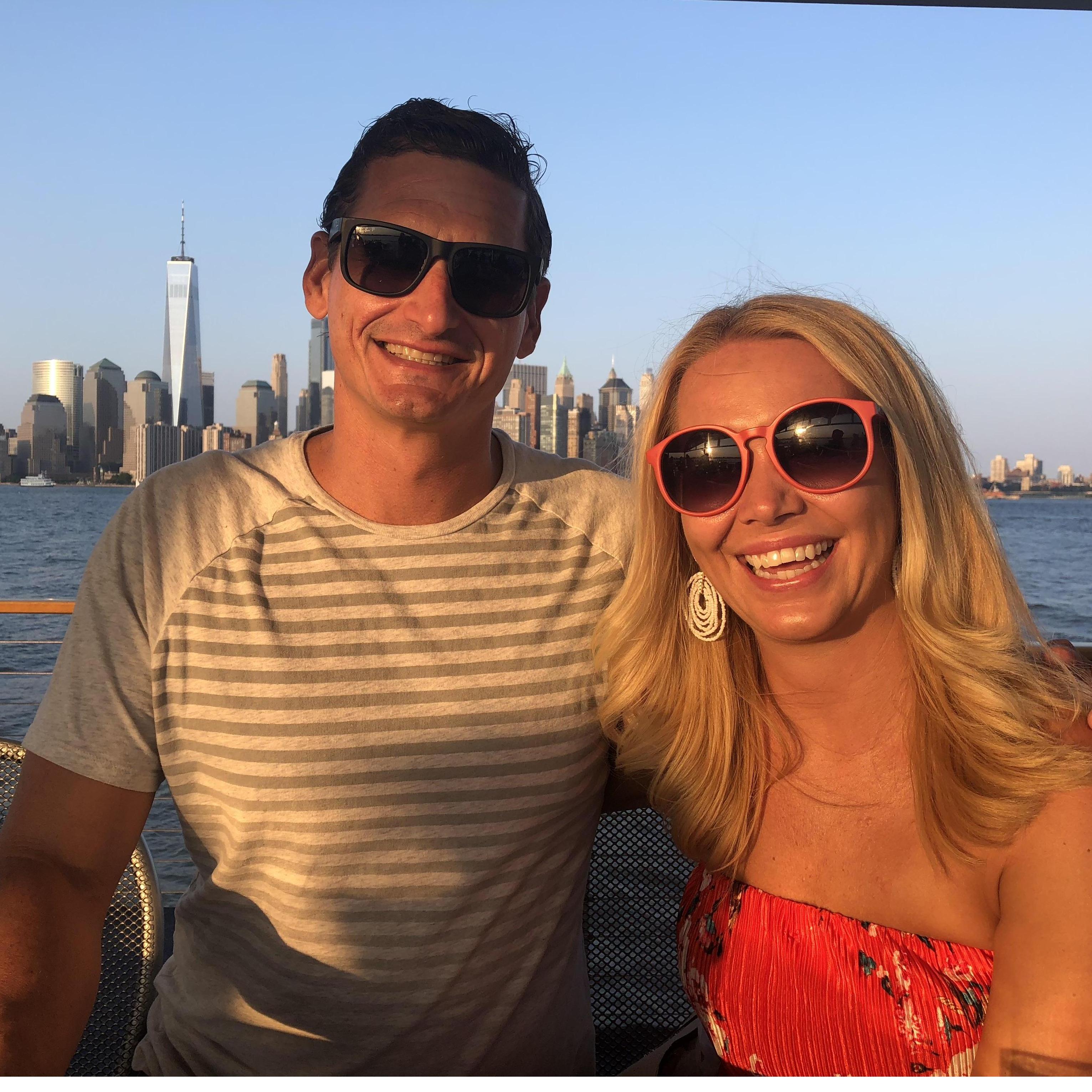 Floating on the Willy Wall in the Hudson River