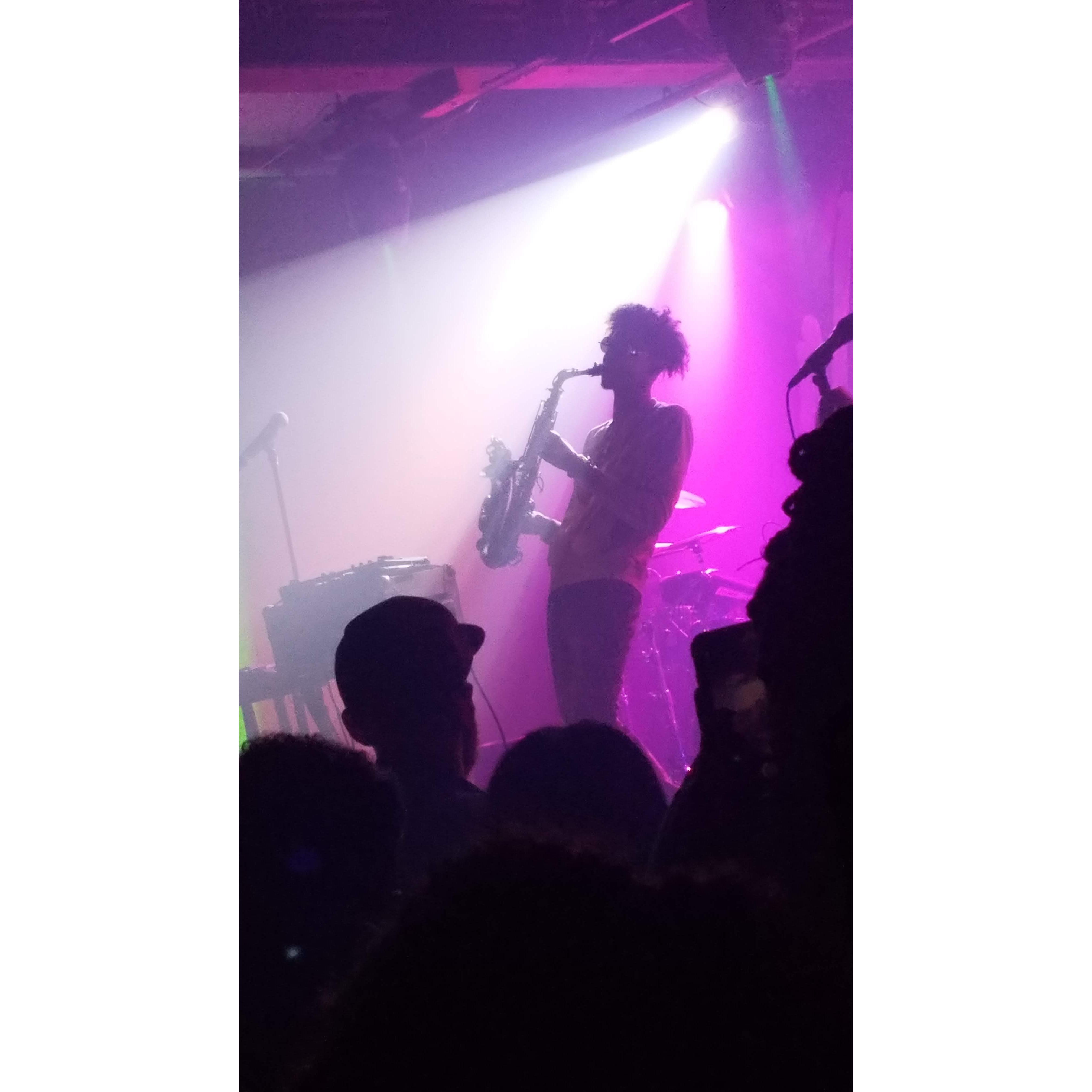 October 2018, Masego concert in St. Louis, MO