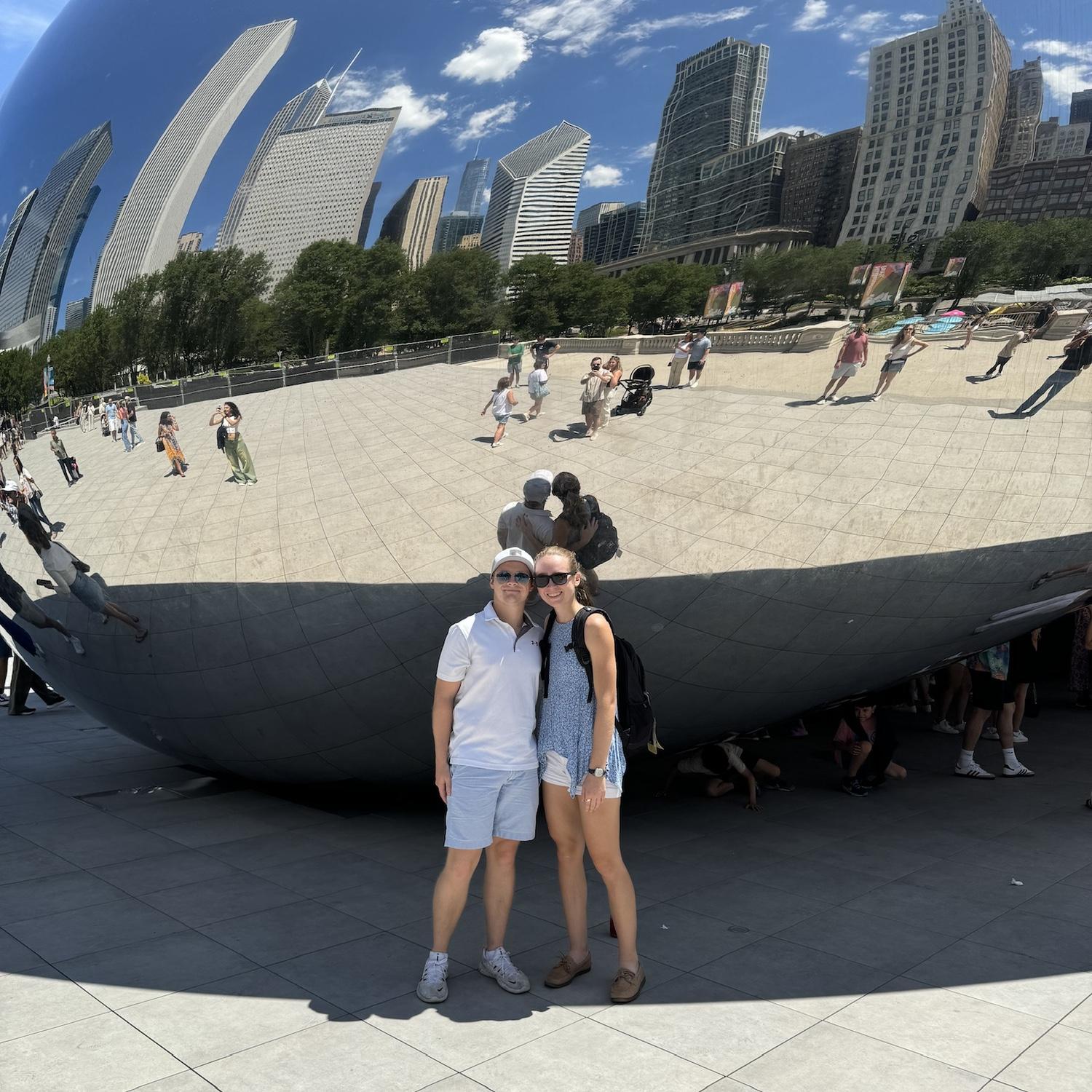 You can't move to Chicago without seeing THE BEAN (Cloud Gate)!