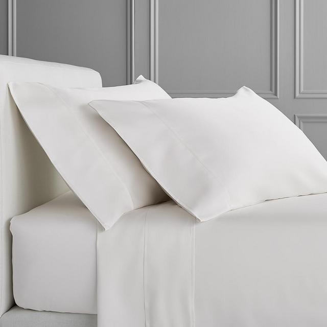 Chambers® 600 Thread Count Sateen Pillowcase, Set of 2, King, White