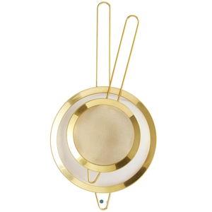 Metal Mesh Strainers 2 Pack - World Market - Gold