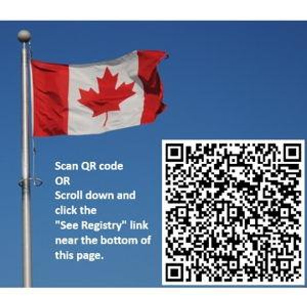 Canadian Registry (Click See Registry button below)