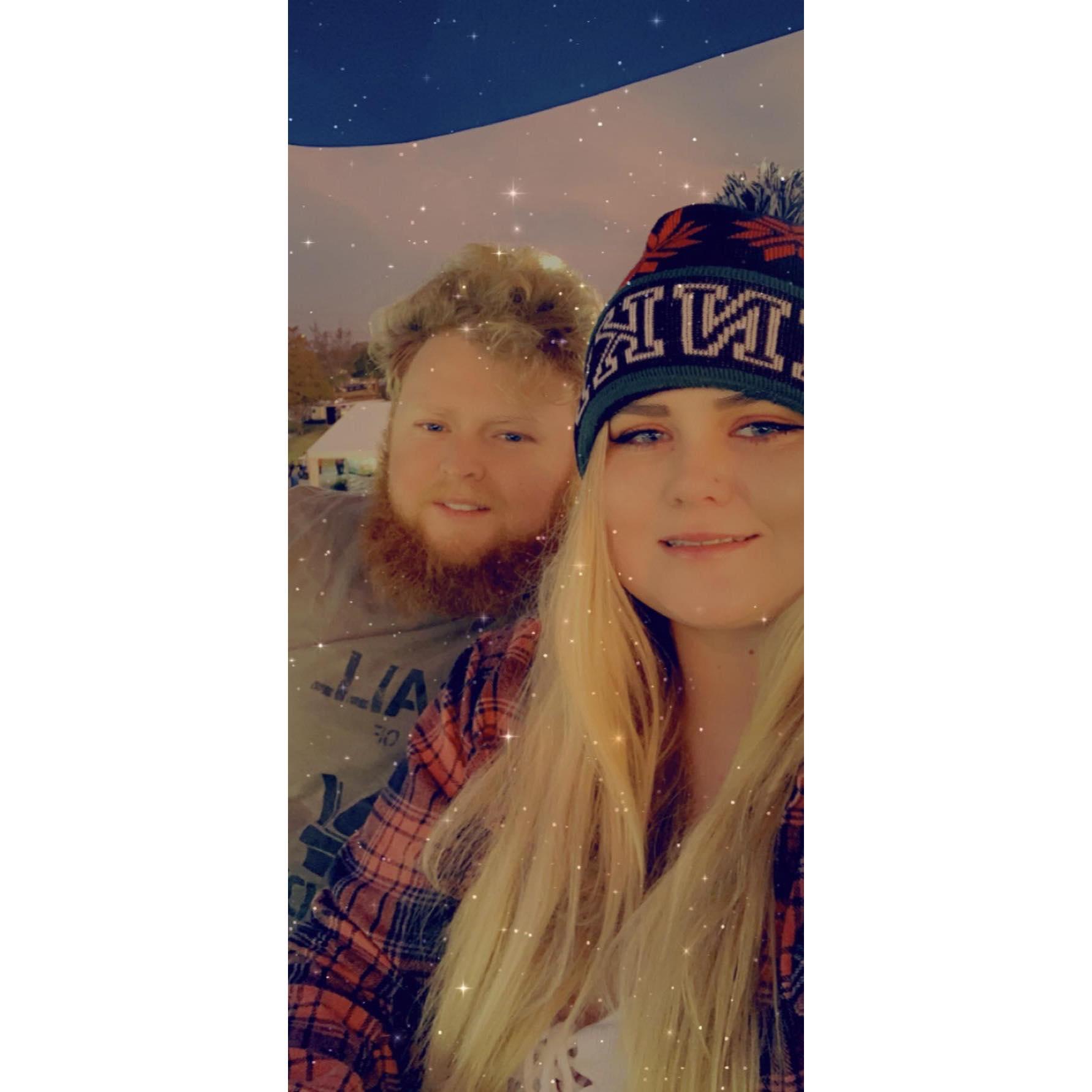 On a Ferris Wheel at a Festival!