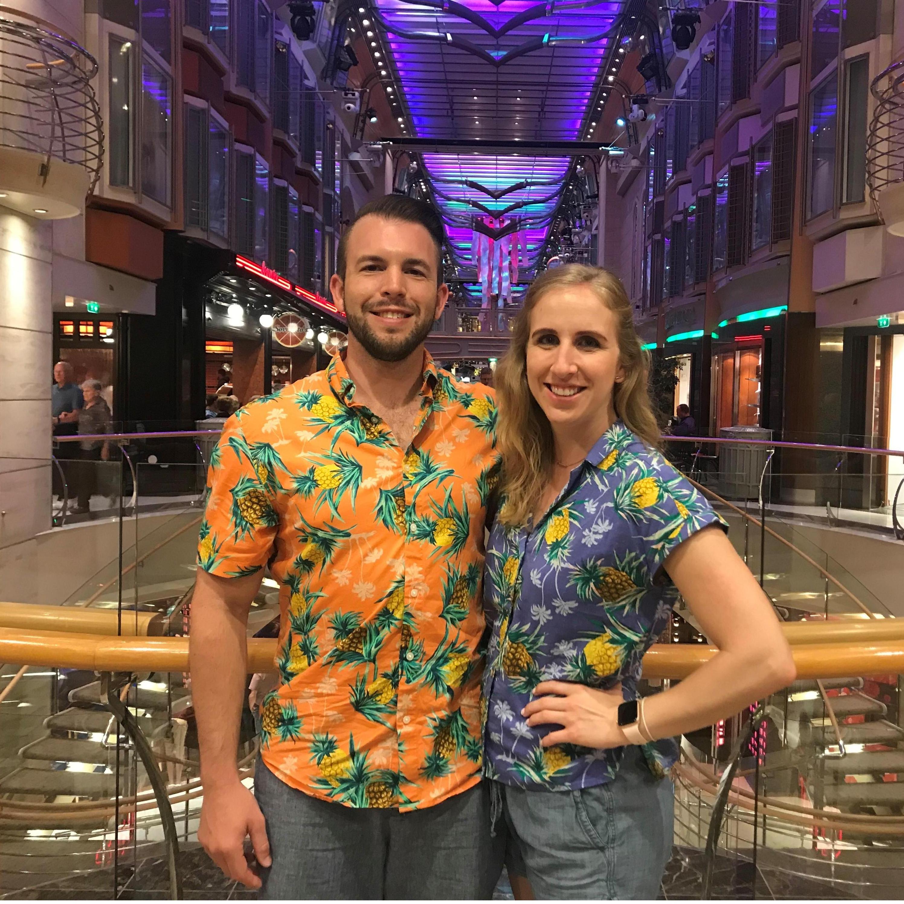 Caribbean night on our cruise