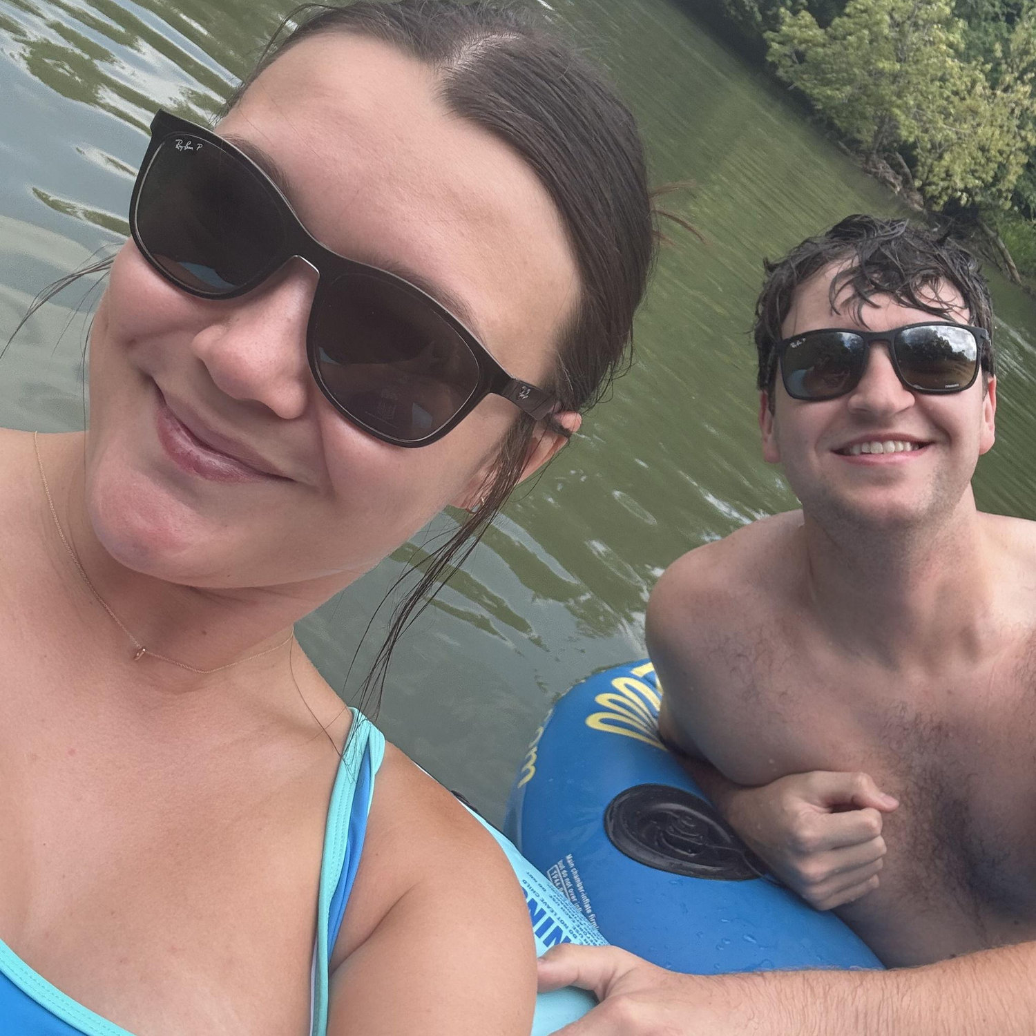 a day trip to tube on the streams in Tennessee