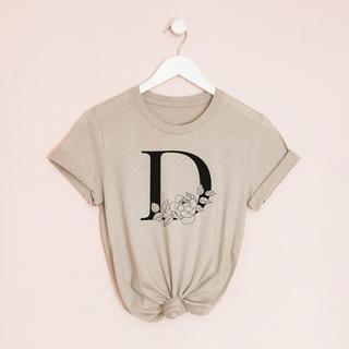 Floral Monogram Semi-Fitted Shirt