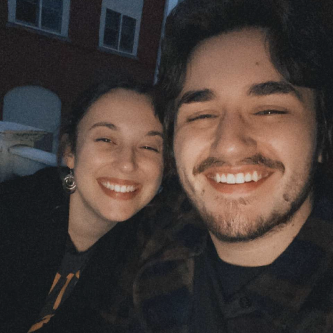 Many balcony photos at our first place in Pen Argyl🏡
