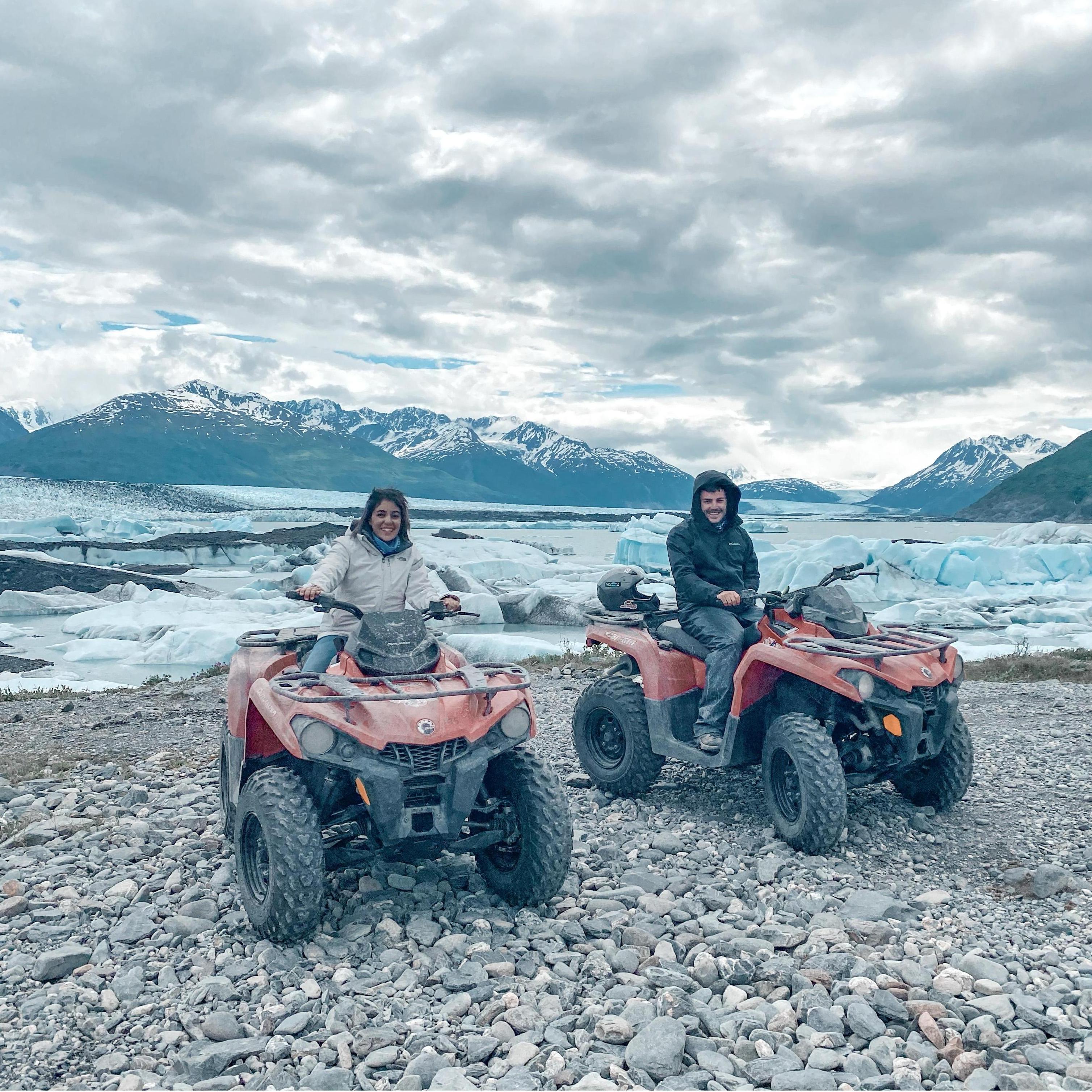 Fun fact: The couple loves to travel together! Their trip to Alaska was their favorite!