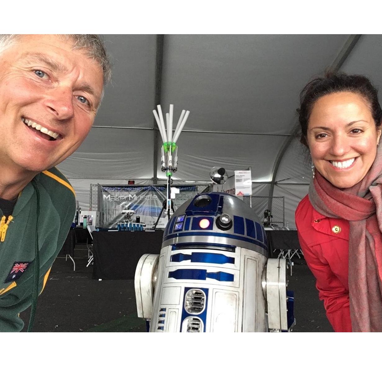 Makers' Faire in San Mateo: May 2018. Supercool nerd stuff!