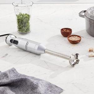 Cuisinart Smart Stick Two-Speed Hand Blender, Powerful Immersion Blender with 300-Watt Motor Blends Shakes, Smoothies, Puree, Baby Food, Soups & Sauces, CSB-175SVP1, Silver