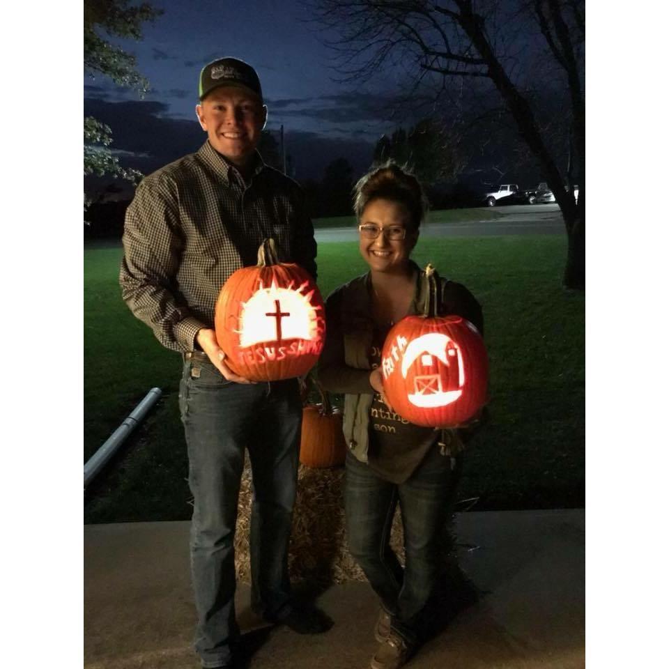 2nd pumpkin carving Halloween 2017