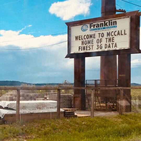 Yeah, that’s true. Your phone isn’t going to work here on the weekend. ...We can’t hear you now.